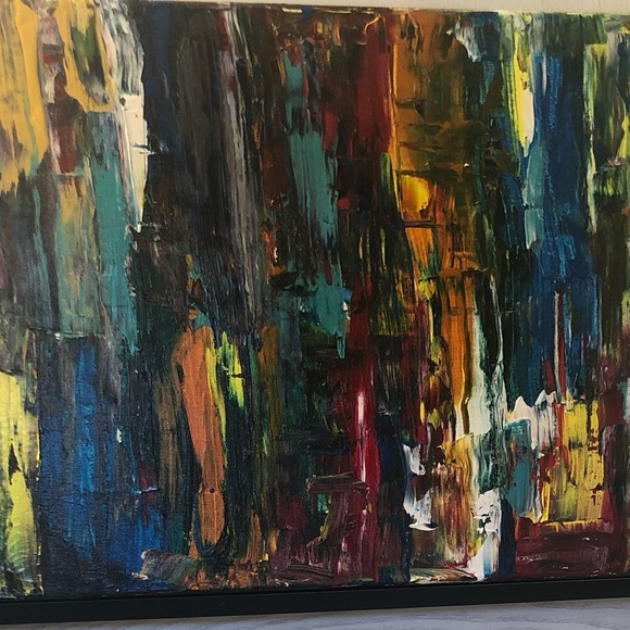 Acrylic wall art. One of a kind painting - Picture 1 of 6